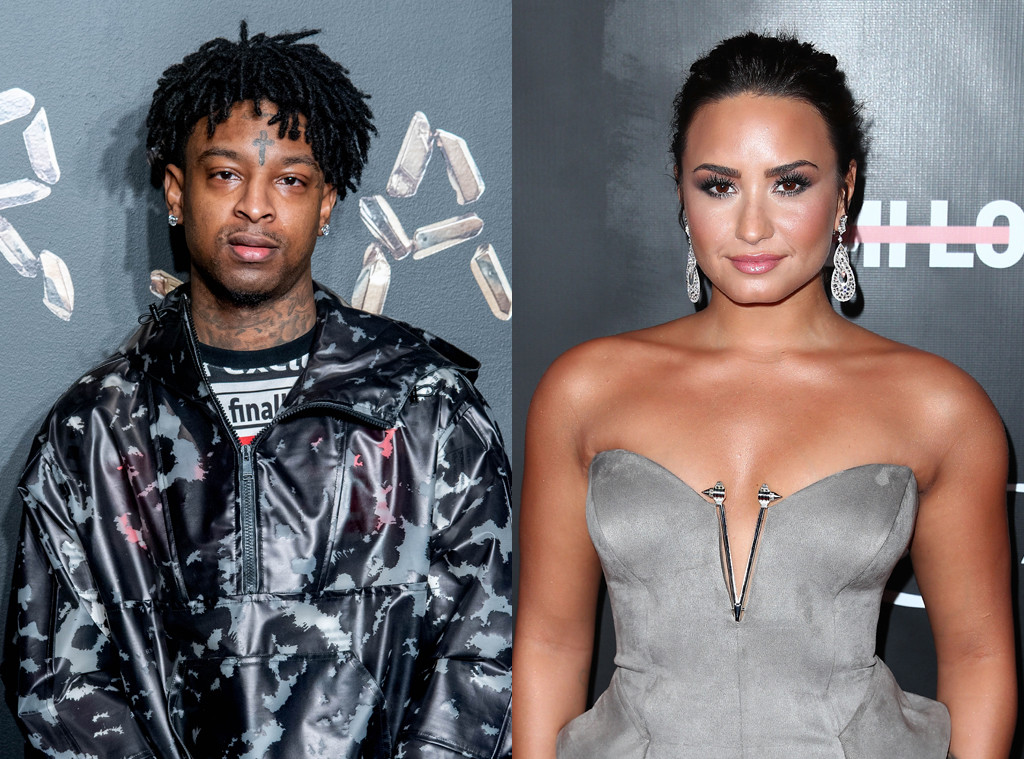 Image result for images of Demi vs 21 Savage